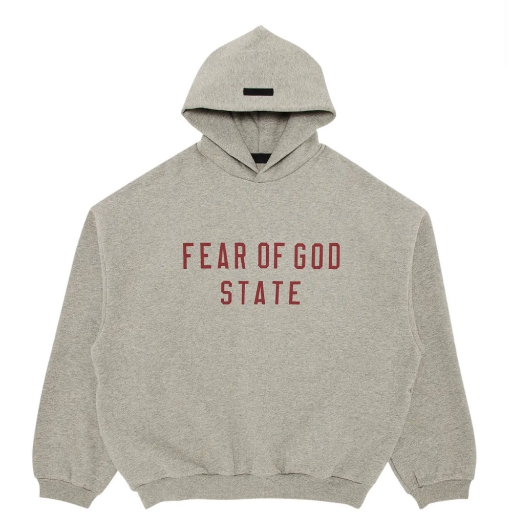 Fear of God Essentials Fleece Hoodie 'Dark Heather'